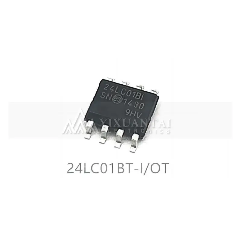 10 шт./лот 24LC01BT-I/OT EEPROM Serial-I2C 1K-бит 128 X 8 3,3 В/5 В Автомобильный 5-контактный SOT-23 T/R Новый