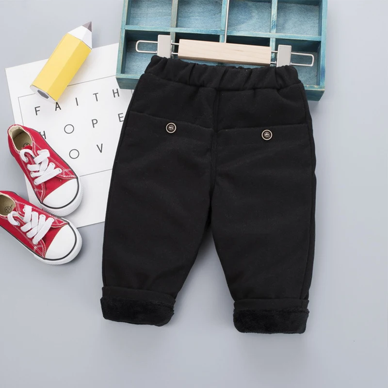 2020 Осень-зима, Новые штаны с резинкой и поясом для отдыха для девочек, хлопковые спортивные штаны для маленьких мальчиков, детские брюки 1-2-3-4 лет
