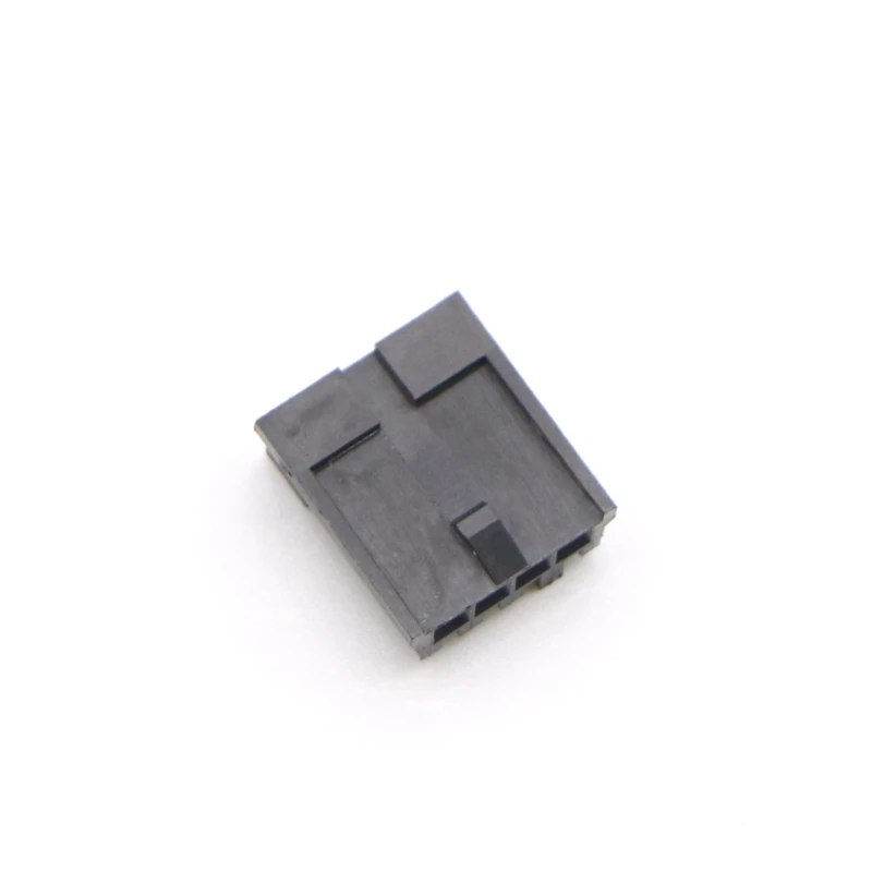 50 шт./лот, маленький 4-контактный разъем FDD для компьютера с гибким питанием 2,54 мм, с 4 шт клеммными контактами.