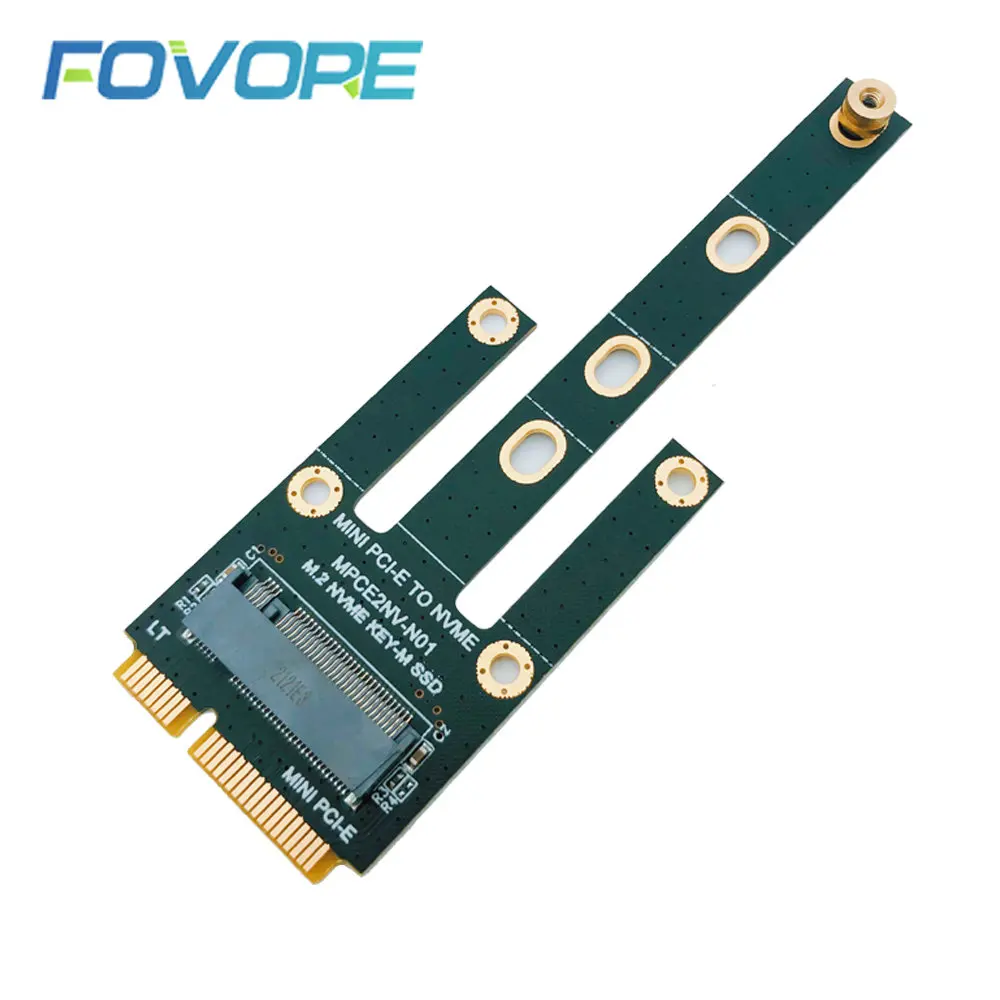 M.2 NVME PCIE M Key M2 Плата Адаптера SSD Mini PCI-E к Плате Адаптера NVME Конвертер Платы для 2230 2242 2260 2280 M.2 NVME SSD