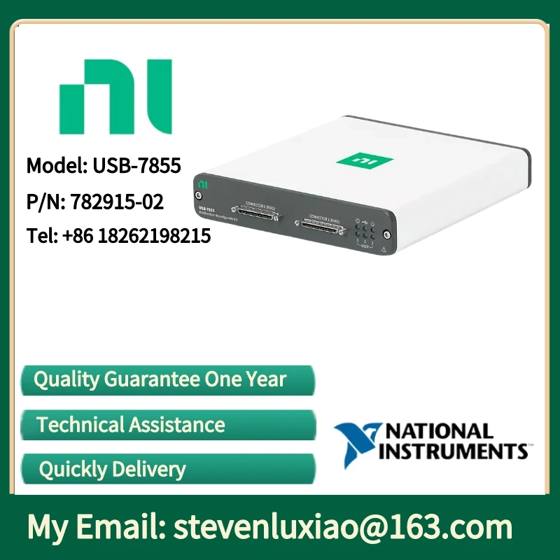 NI USB-7855 782915-01 Kintex-7 70T FPGA, 1 МС/с Многофункциональное реконфигурируемое устройство ввода-вывода