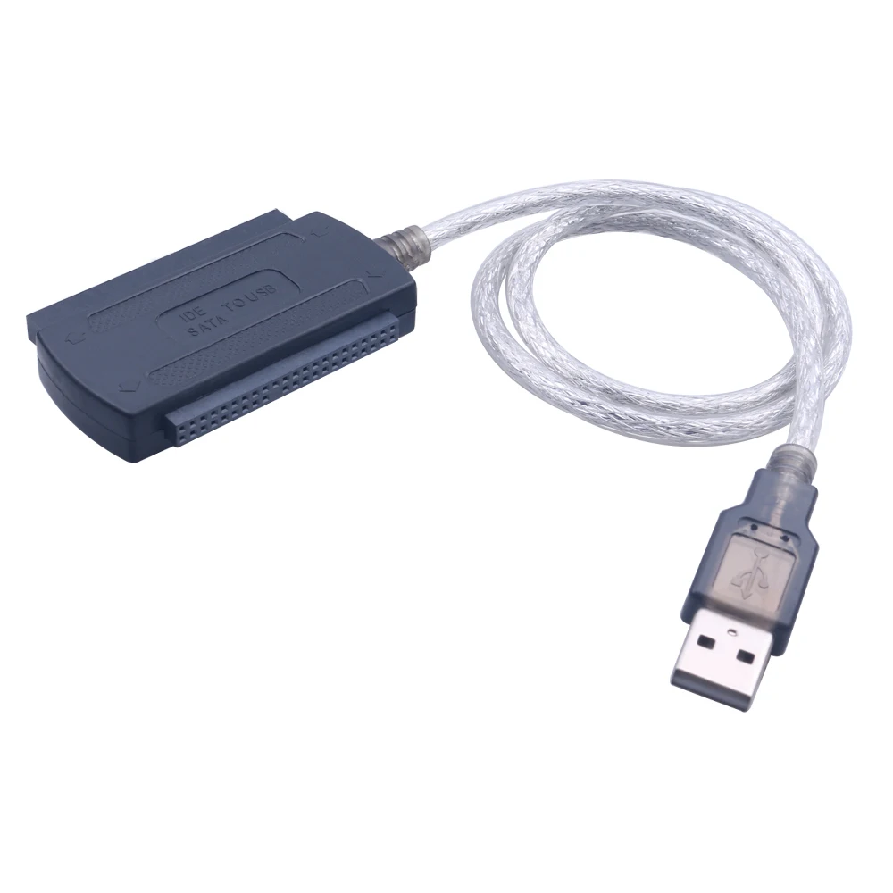 USB 2.0 IDE SATA 5.25 S-ATA 2,5 3,5-дюймовый жесткий диск, кабель-адаптер HDD для ПК, конвертер ноутбуков