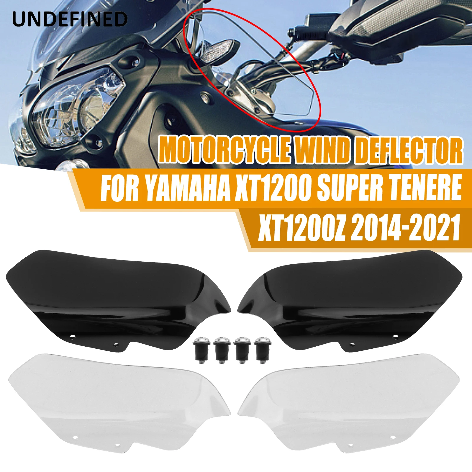 Боковое Лобовое Стекло Прозрачный Ветрозащитный Экран Для Yamaha Super Tenere XT1200Z 2014-2021 Аксессуары Для Мотоциклов XT 1200 Z