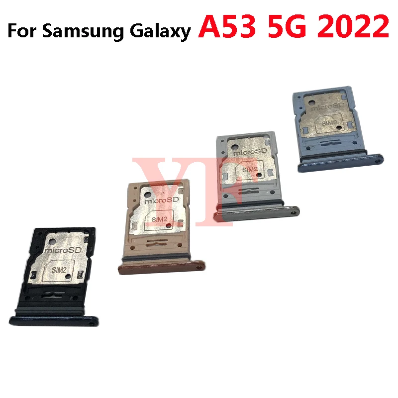 Для Samsung Galaxy A53 5G A536B 2022 Слот для держателя sim-карты Адаптер для лотка Micro SD