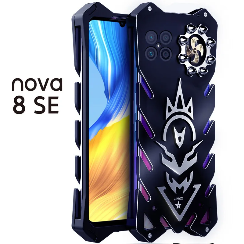 Металлический чехол для телефона Huawei Nova8 Защита чехла для телефона Nova8 Новый Бог огня для Huawei Nova8se