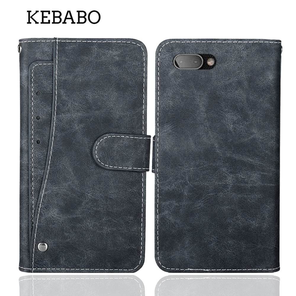 Модный кожаный бумажник BlackBerry KEY2, роскошный чехол с откидной крышкой, отделения для карт, защитные сумки для телефонов на магните,