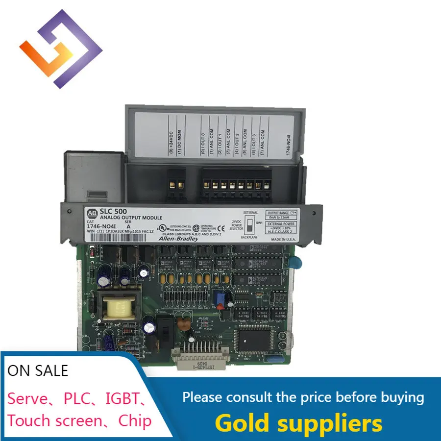 Недорогой модуль аналогового вывода ПЛК SLC 500 1746-NO4I