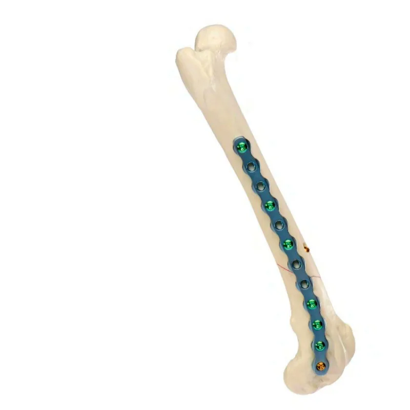 Ортопедический инструмент для мелких животных медицинский сустав 4,0 мм универсальная многоосевая компрессионная фиксирующая костная пластина титановый винт