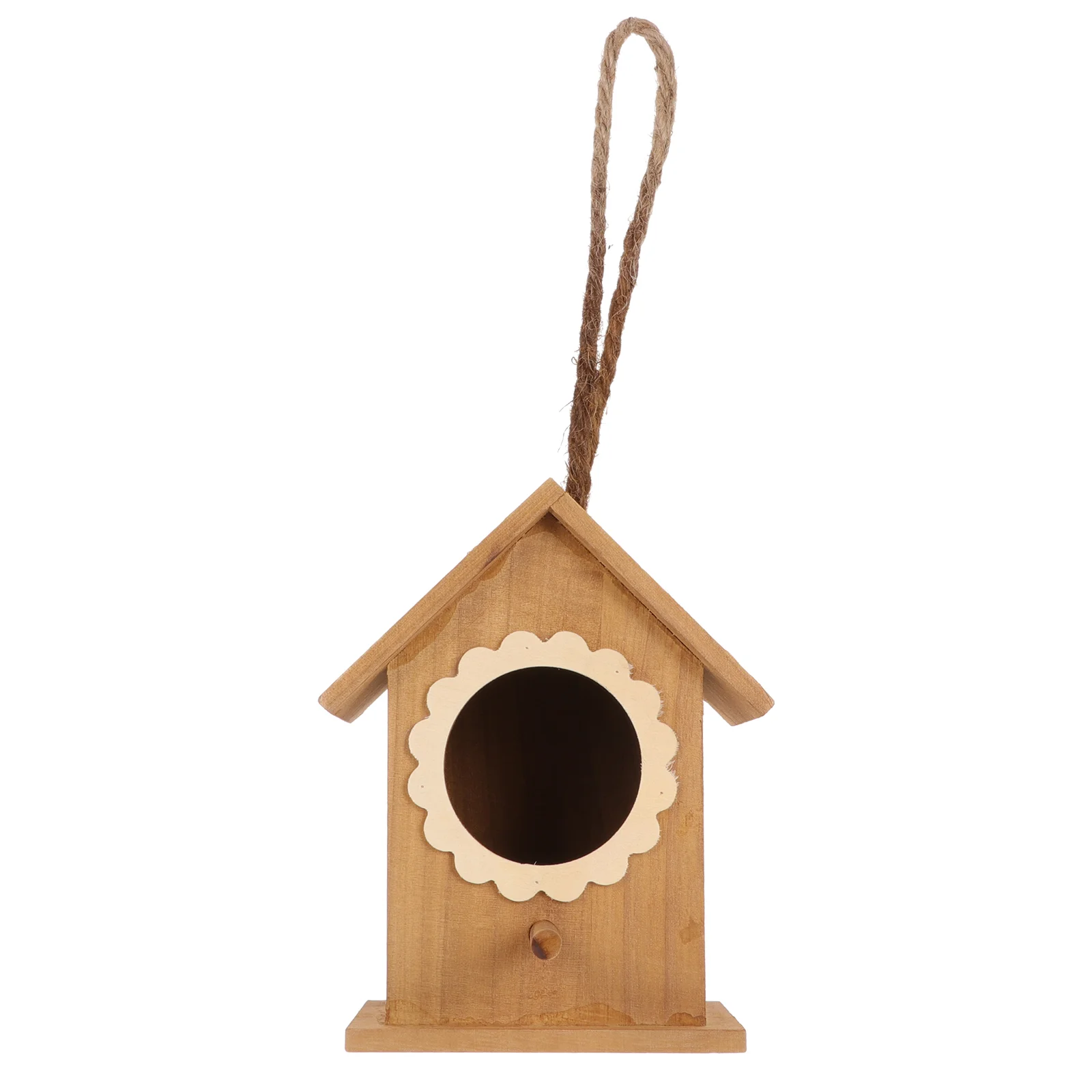 Открытый скворечник Деревянный подвесной скворечник декоративное птичье гнездо кормушка для птиц