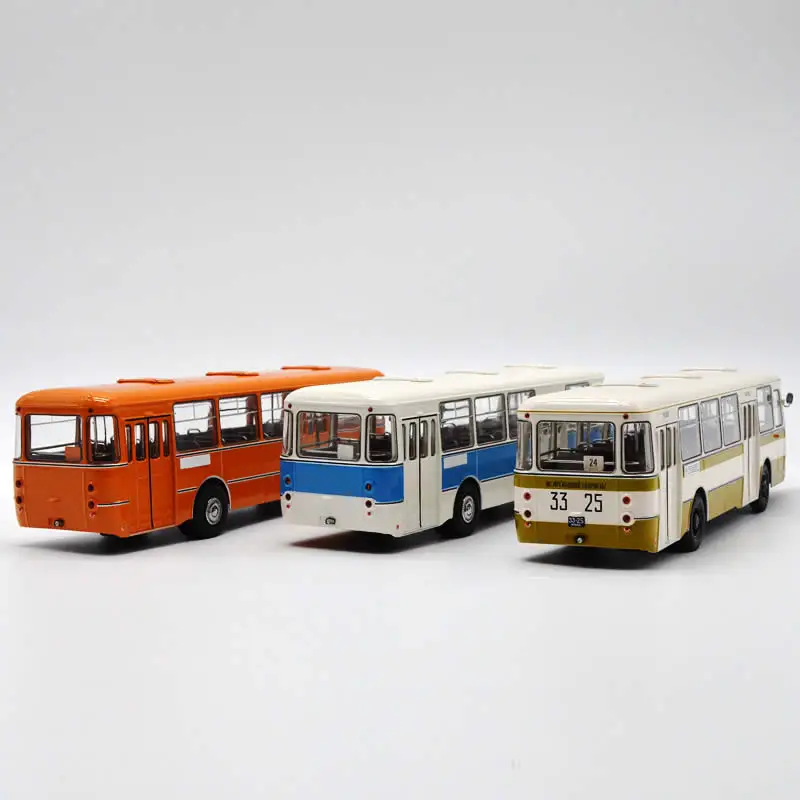 Отлитый под давлением Русский автобус 677М в масштабе 1:43 (1983/78) Коллекция моделей автомобилей из сплава, сувенирные украшения для выставки товаров