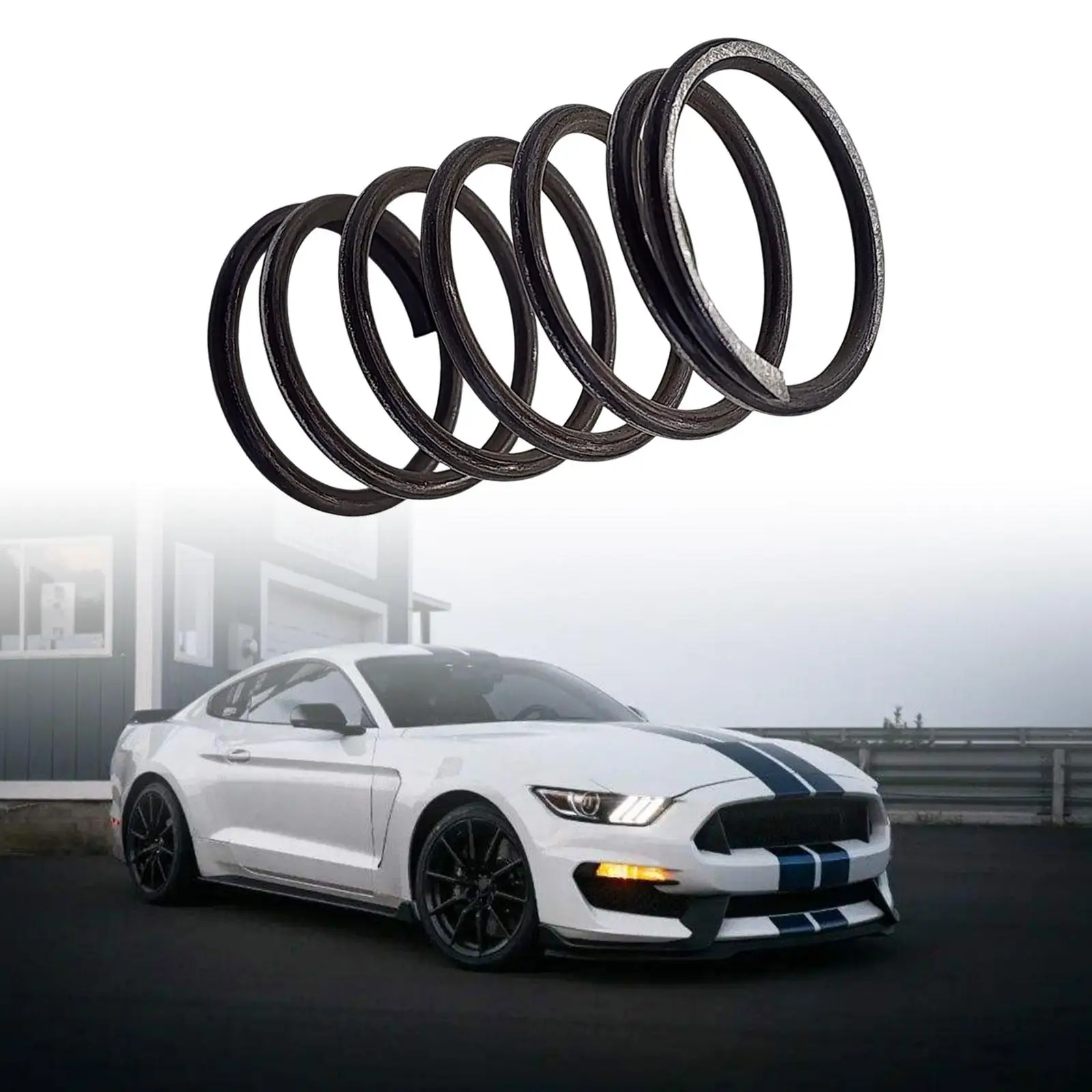 Система помощи пружине сцепления 35 фунтов запасные части и аксессуары пружина для Mustang GT Shelby GT350 Ecoboost 2015-2020