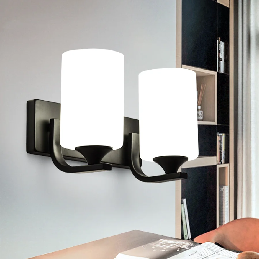 Современный минималистичный светодиодный прикроватный настенный светильник спальня ретро настенный светильник комната коридор лампа для прохода