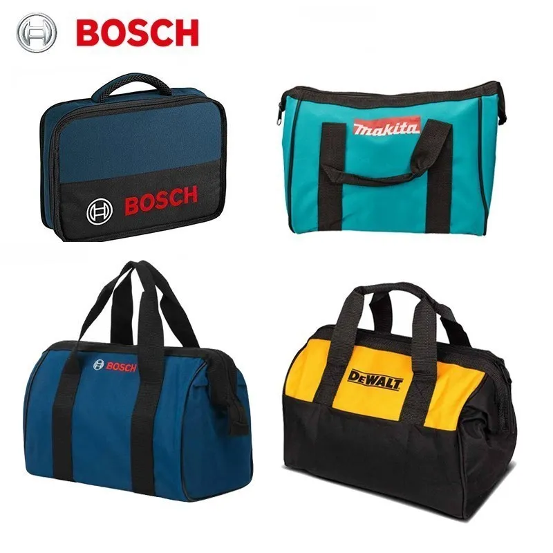 Сумка для инструментов Bosch Makita Dewalt, холщовая, износостойкая, для монтажа, Переносная, для электрика, Набор инструментов для хранения специальных инструментов для обслуживания