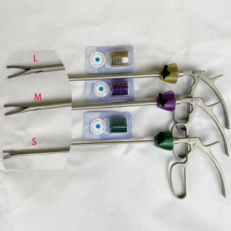 Хирургический Эндоскопический Аппликатор для Гемолока Лапароскопические пластиковые Клипсы для перевязки